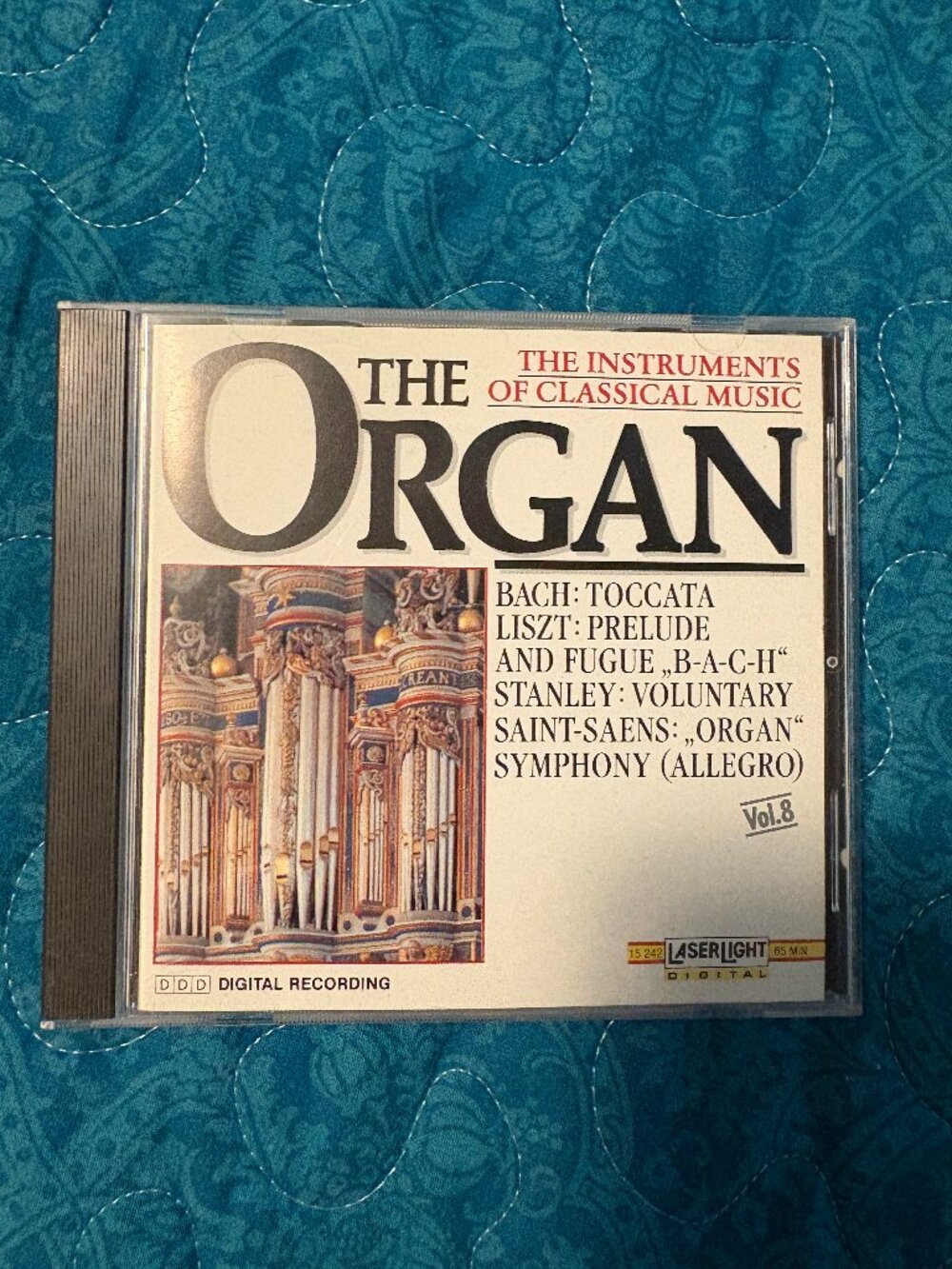 The Organ Music the Instruments of Classical Music on CD